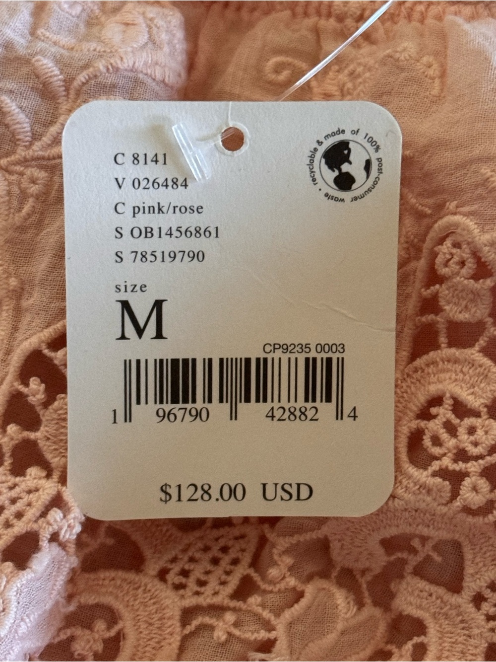 NWT Free People Pink Land Of The Free Bodysuit - Picture 8 of 9